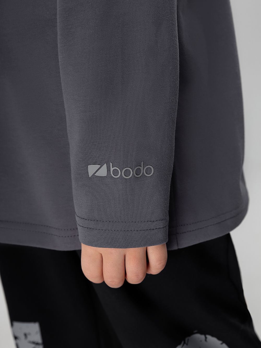 Лонгслив с принтом - фото 5