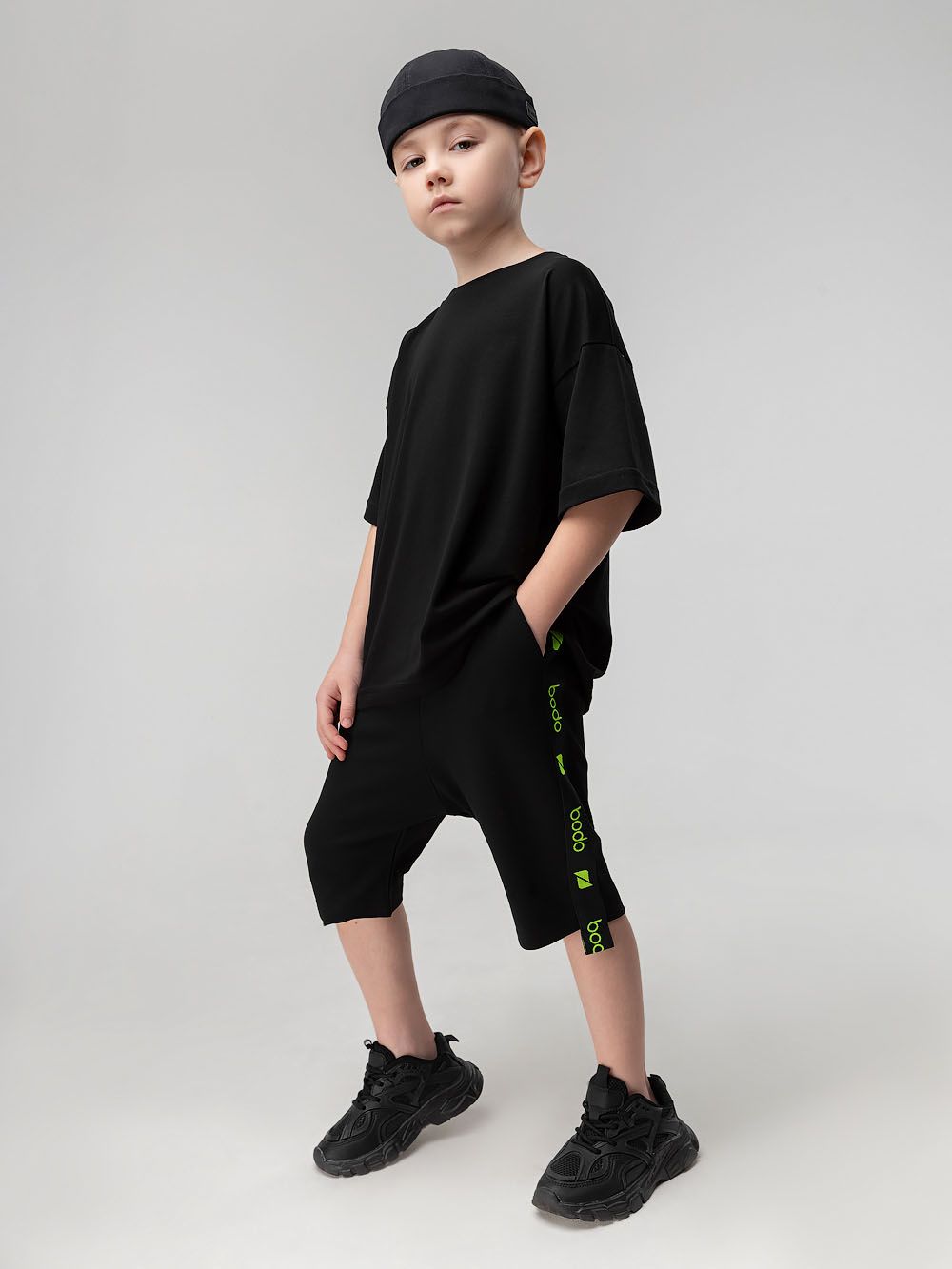 Шорты с брендированной лентой - фото 3