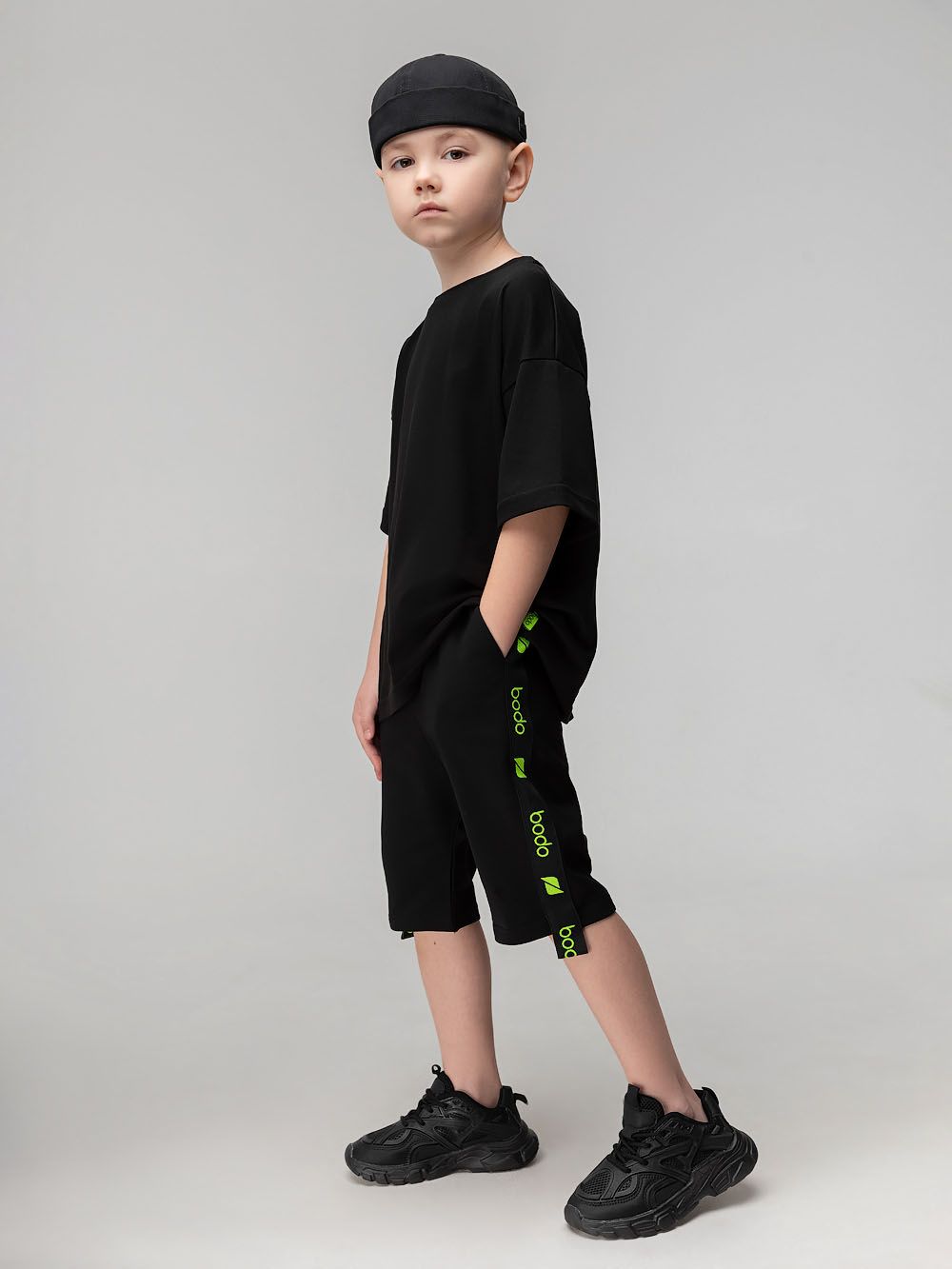 Шорты с брендированной лентой - фото 1