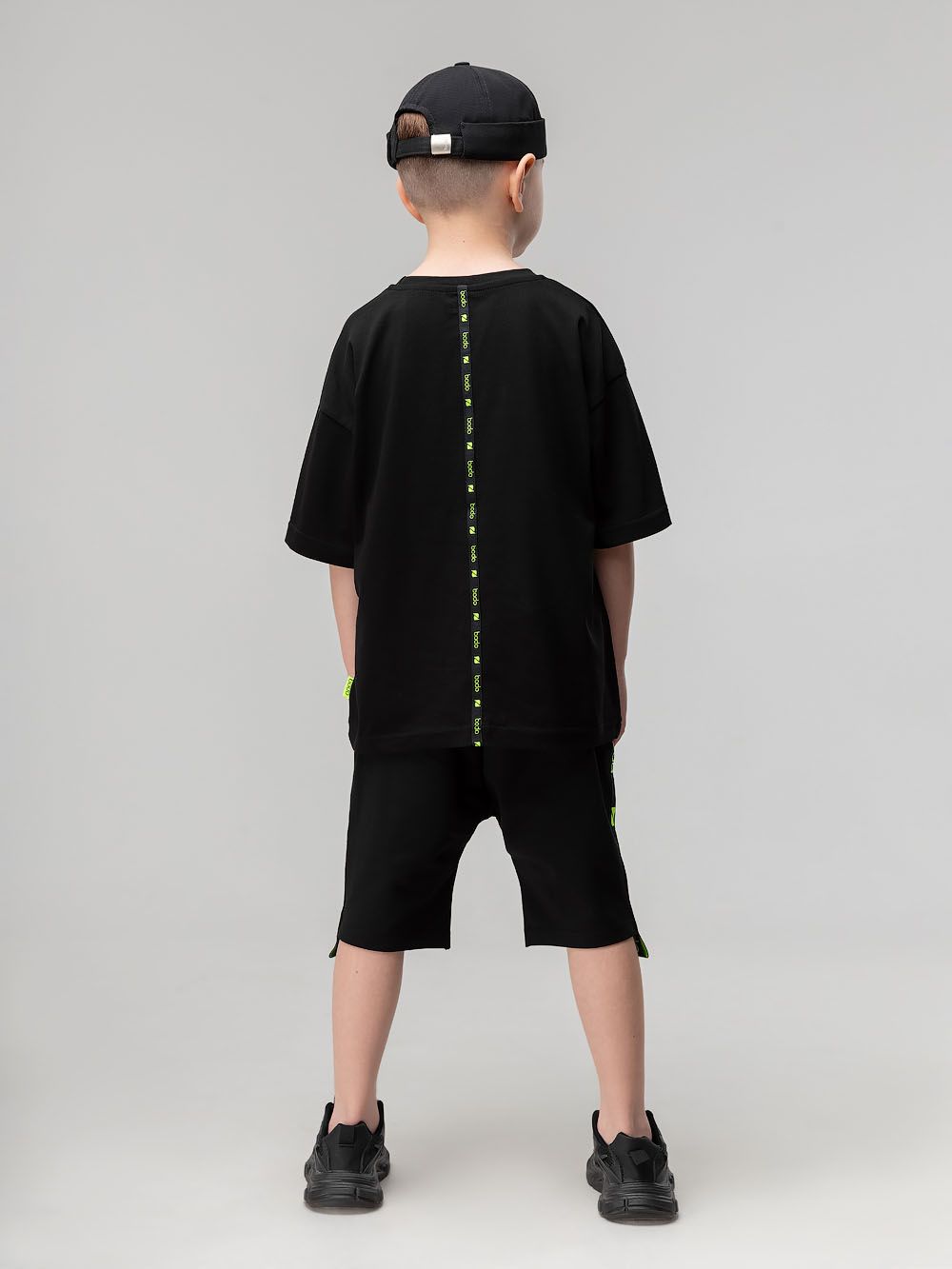 Шорты с брендированной лентой - фото 6