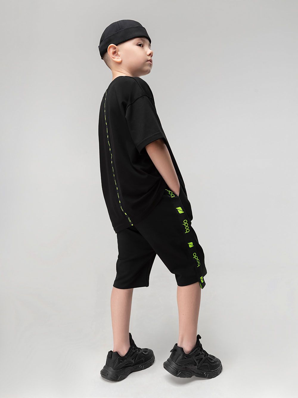 Шорты с брендированной лентой - фото 7