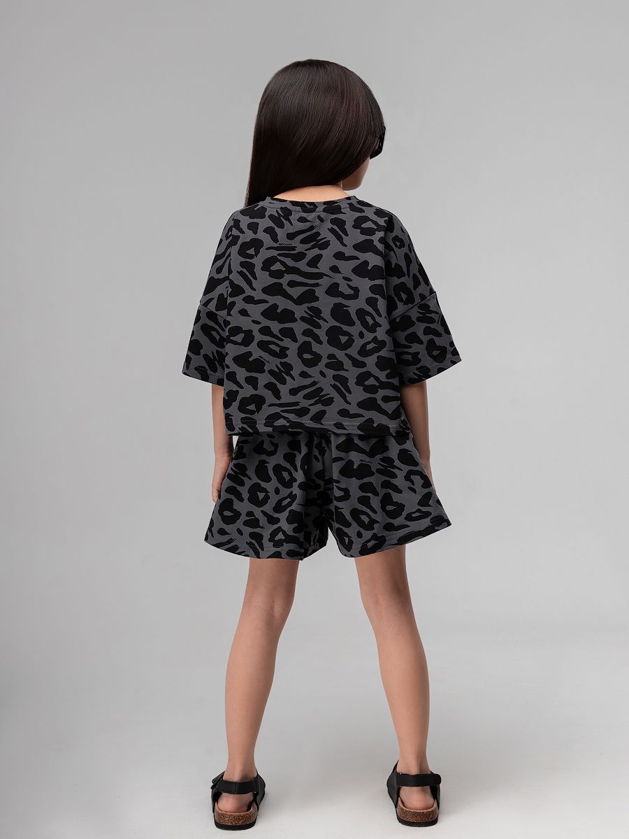 Костюм с юбкой - шортами с сердечками - фото 11