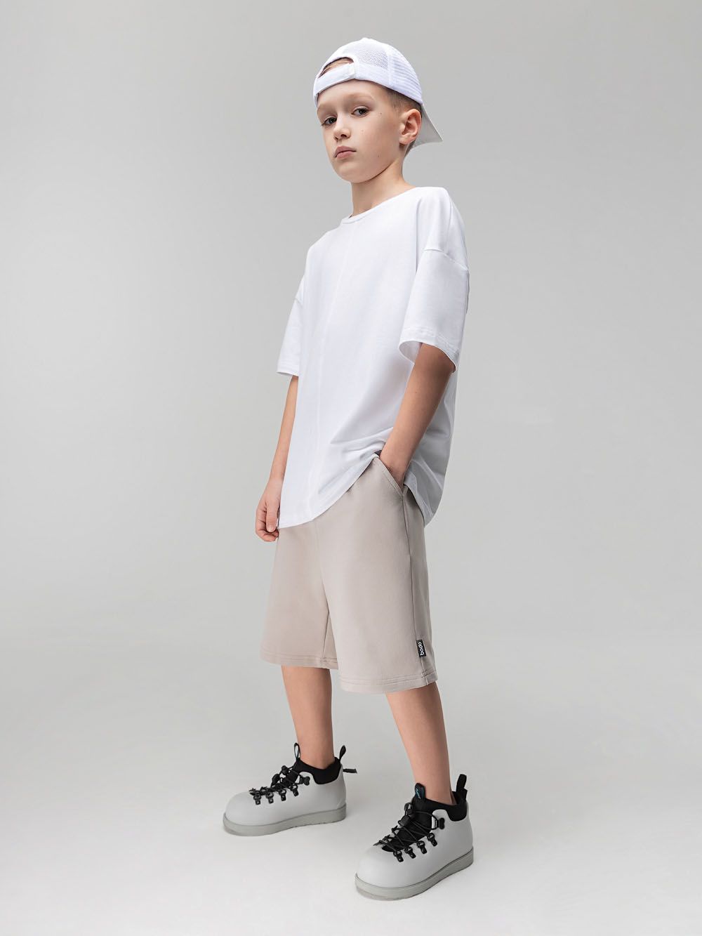 Шорты прямые с карманами - фото 3