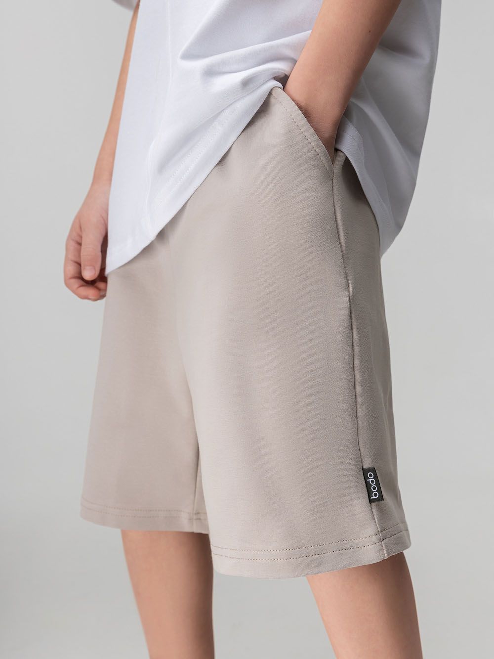 Шорты прямые с карманами - фото 4