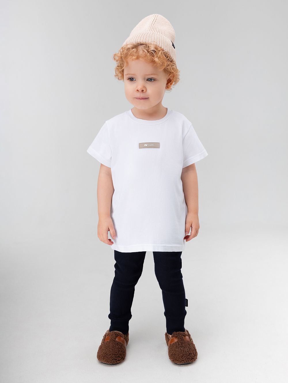 Леггинсы в рубчик - фото 2