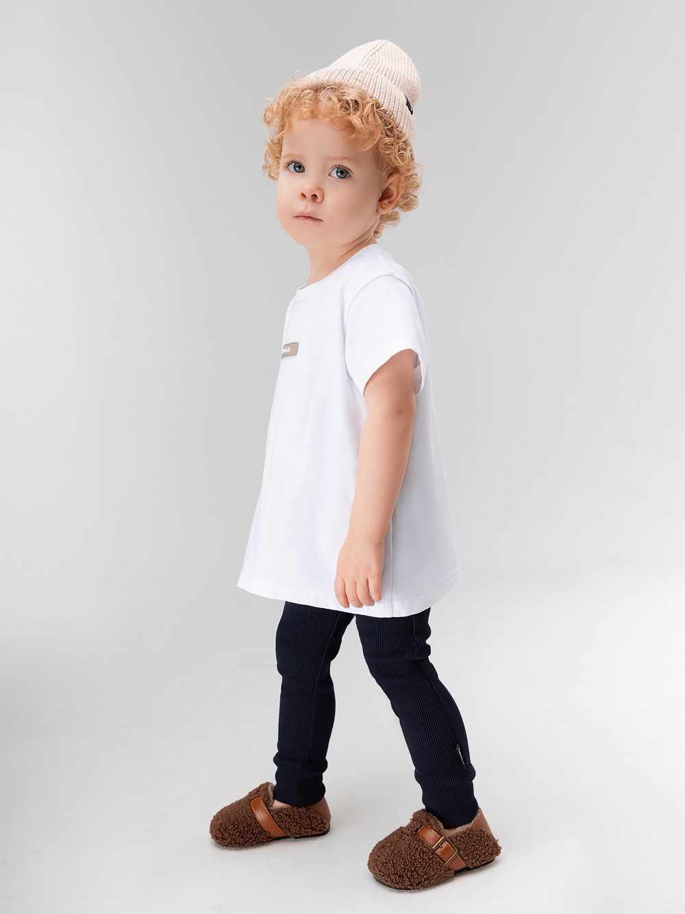 Леггинсы в рубчик - фото 3