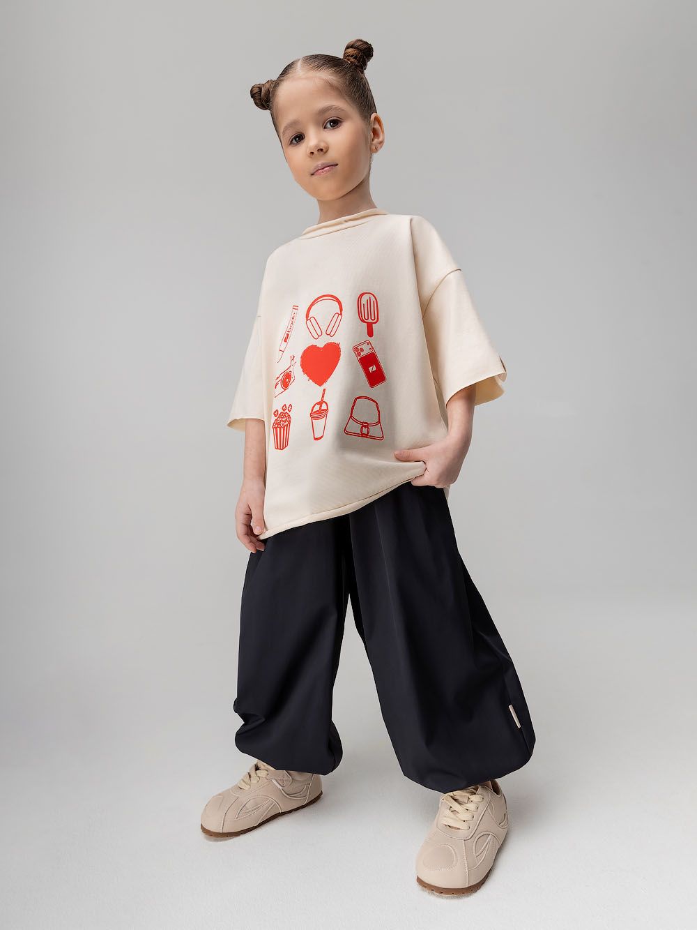 Брюки - алладины - фото 1