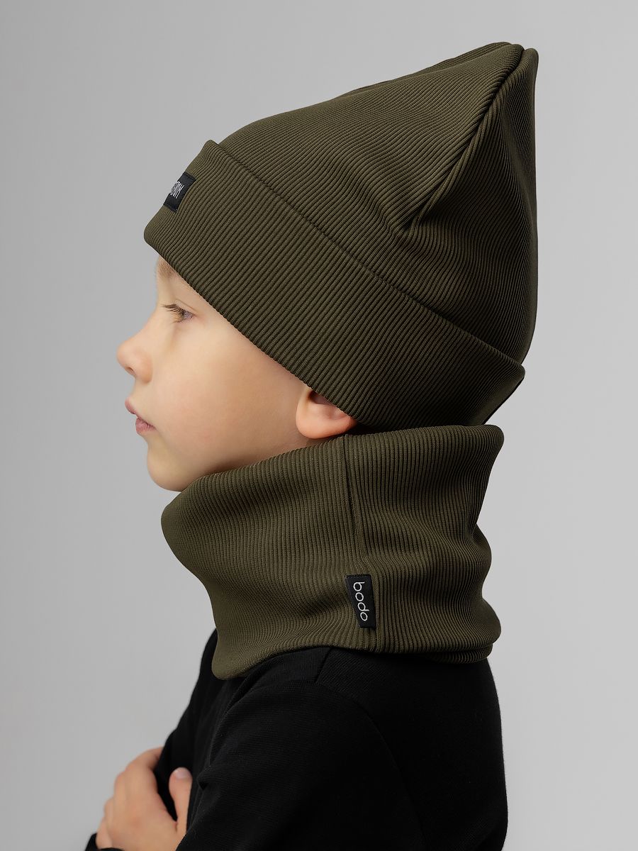 Комплект (шапка, снуд) #Схарактером - фото 2