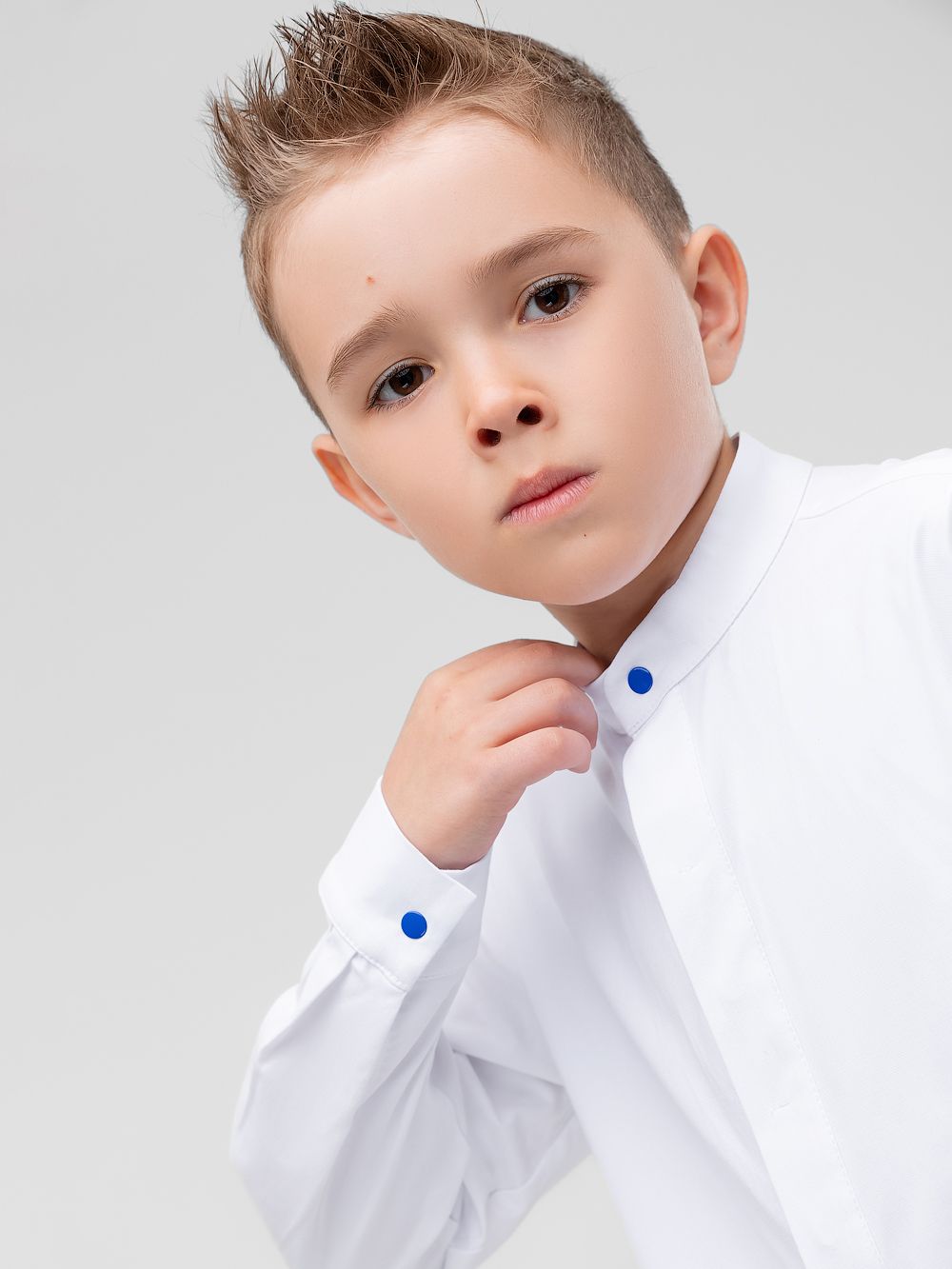 Рубашка с карманами - фото 5