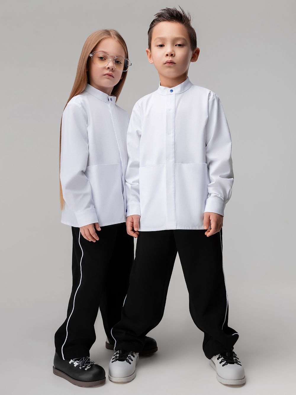 Рубашка с карманами - фото 2