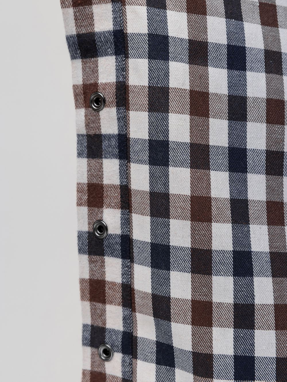 Рубашка фланелевая в клетку - фото 10
