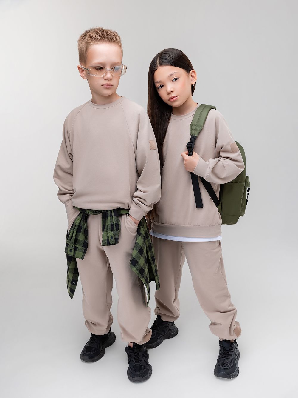 Костюм фрча со свитшотом - фото 1