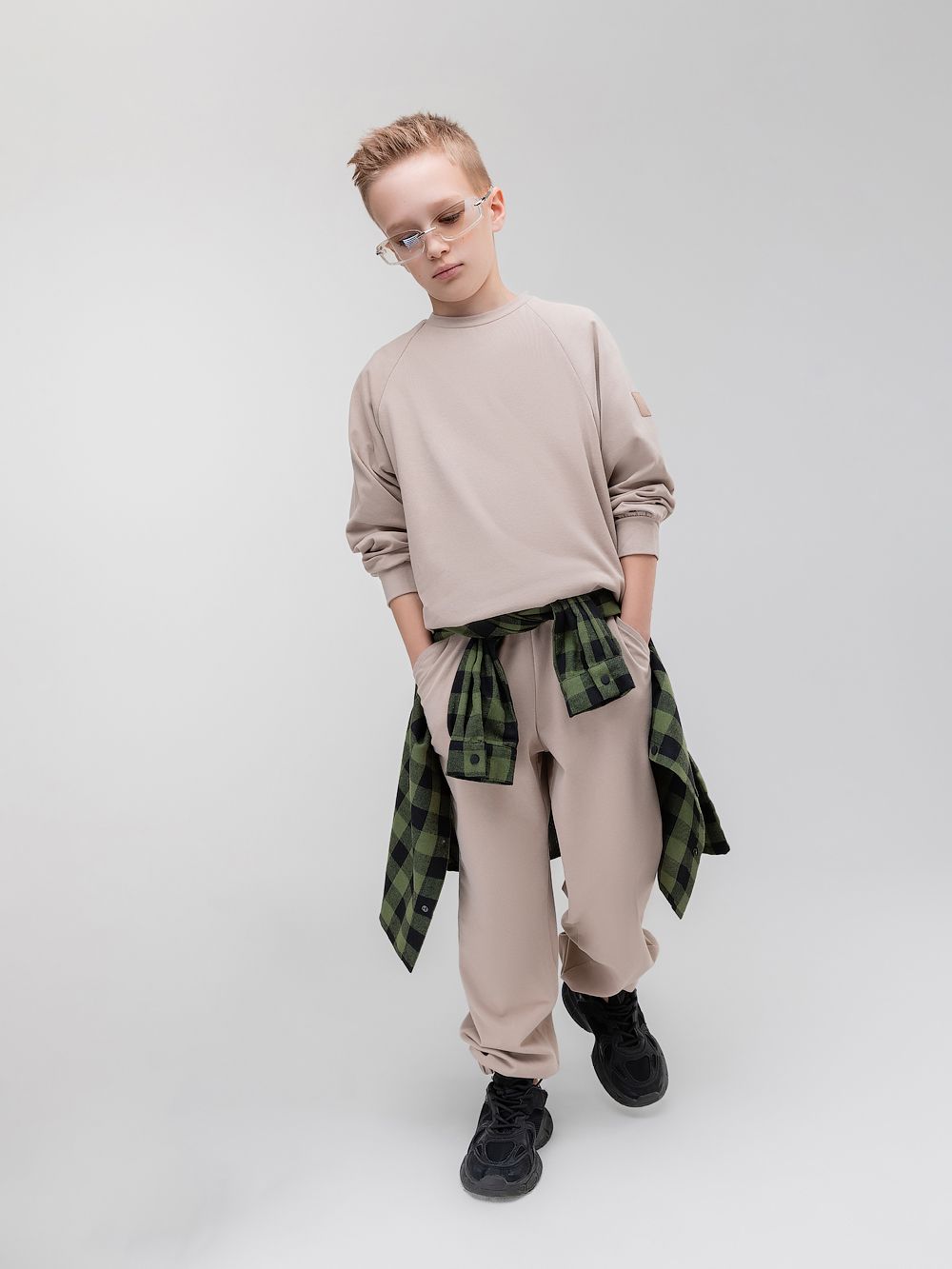 Костюм фрча со свитшотом - фото 2