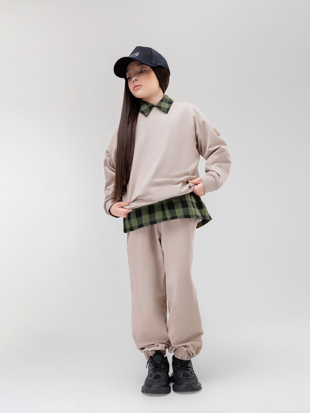 Костюм фрча со свитшотом - фото 10