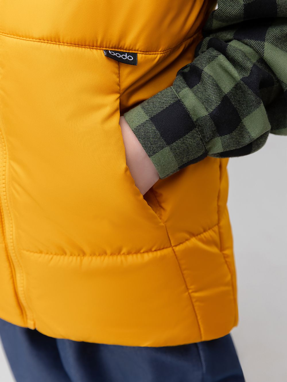 Жилет с удлиненной спинкой - фото 2