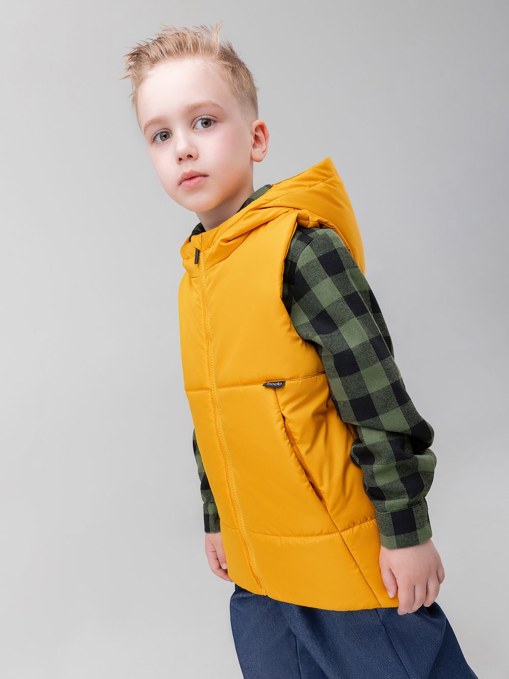 Жилет с удлиненной спинкой - фото 4