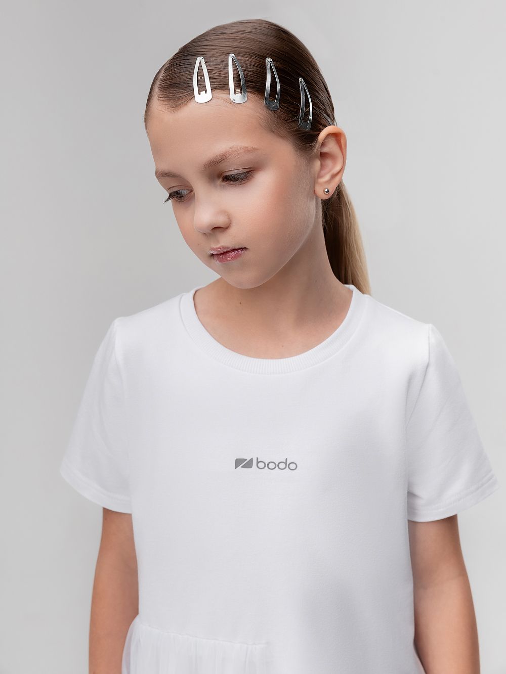 Платье с фатином - фото 3