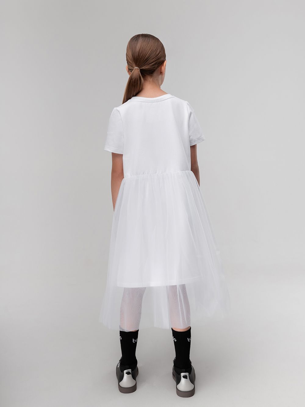 Платье с фатином - фото 6