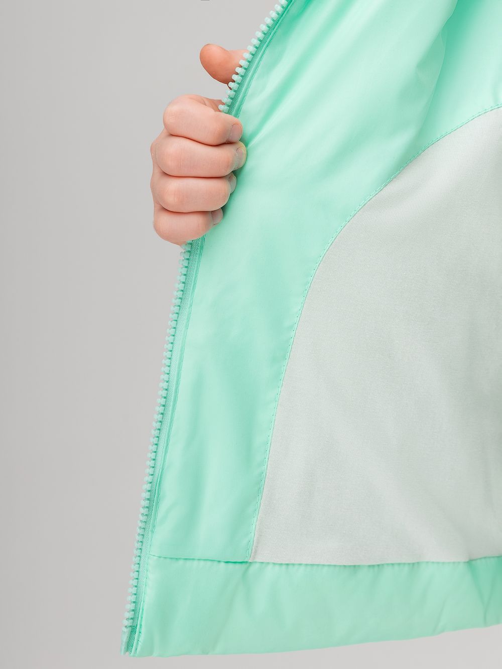 Жилет на молнии - фото 6