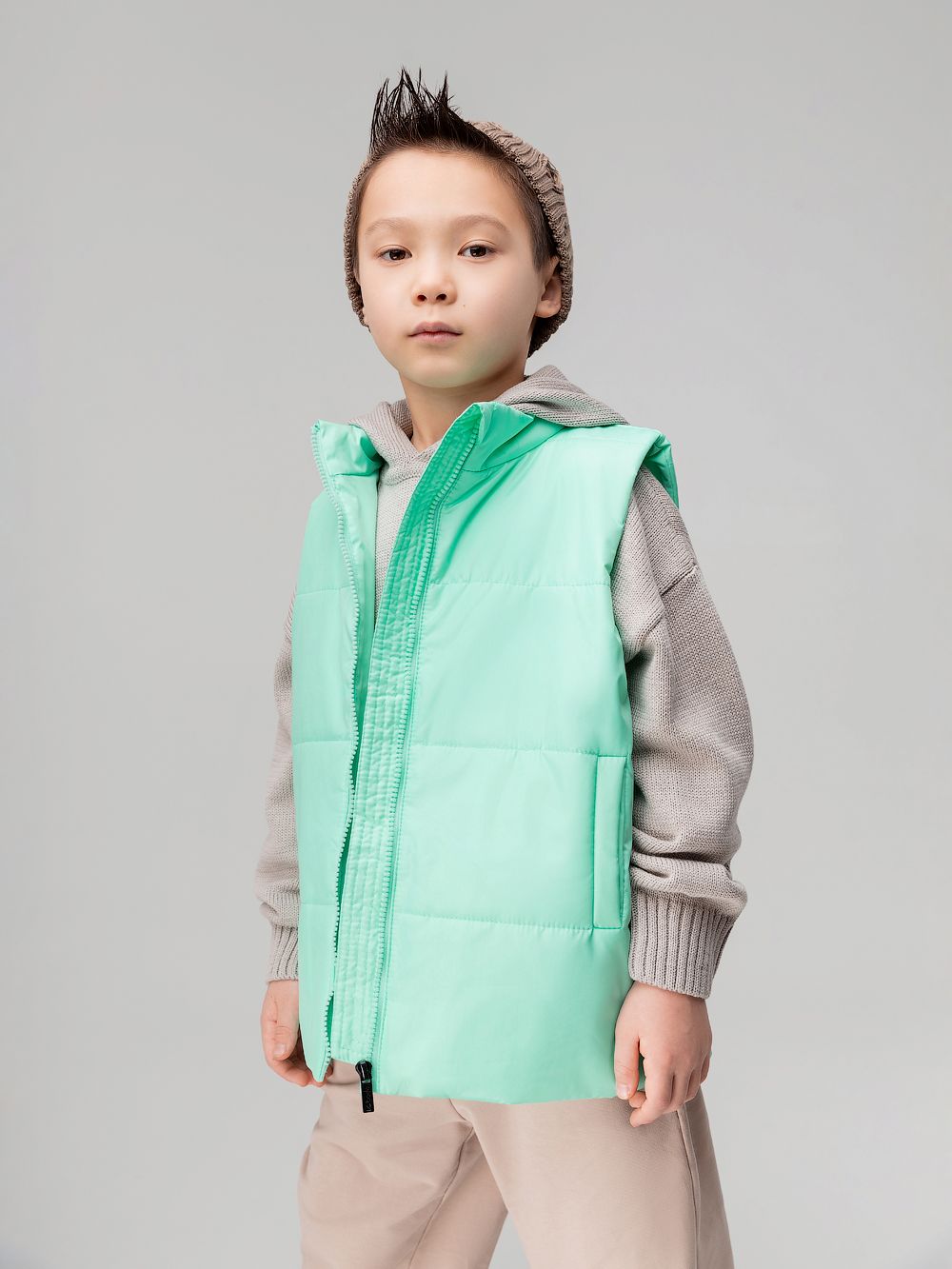 Жилет на молнии - фото 3