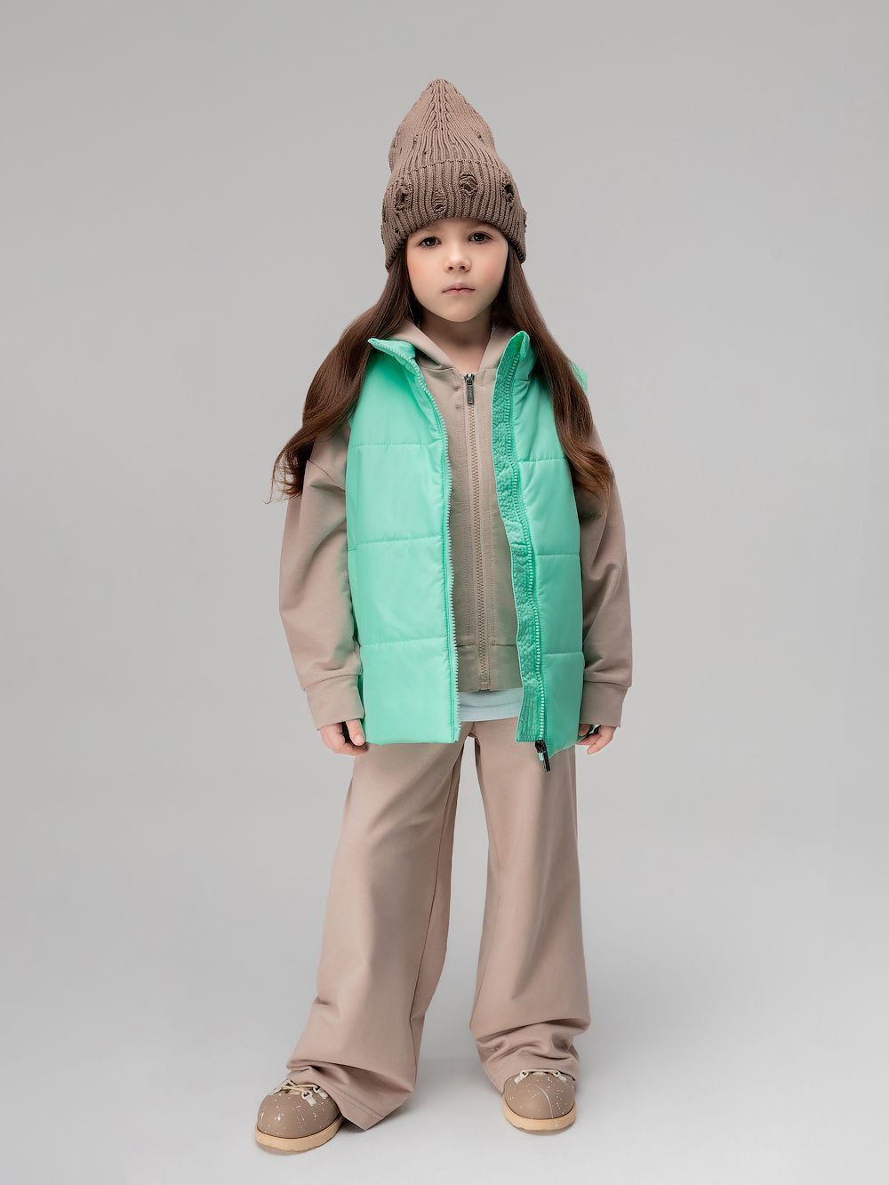 Жилет на молнии - фото 5