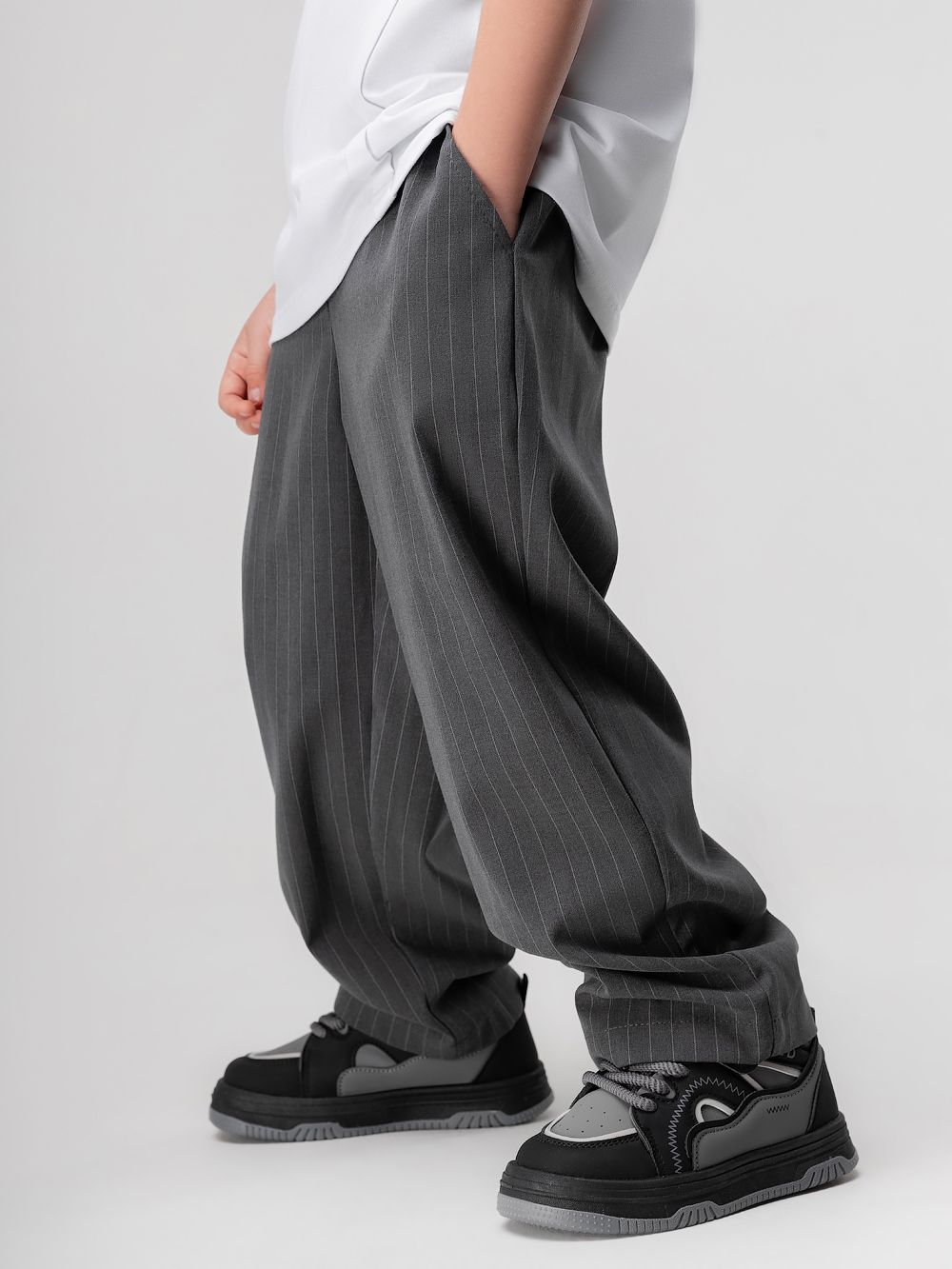 Брюки в полоску - фото 3