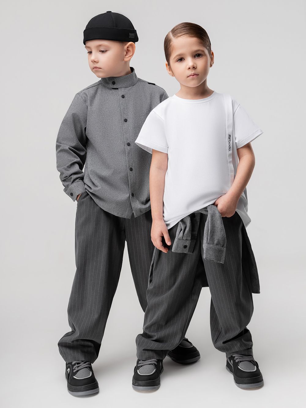 Брюки в полоску - фото 8