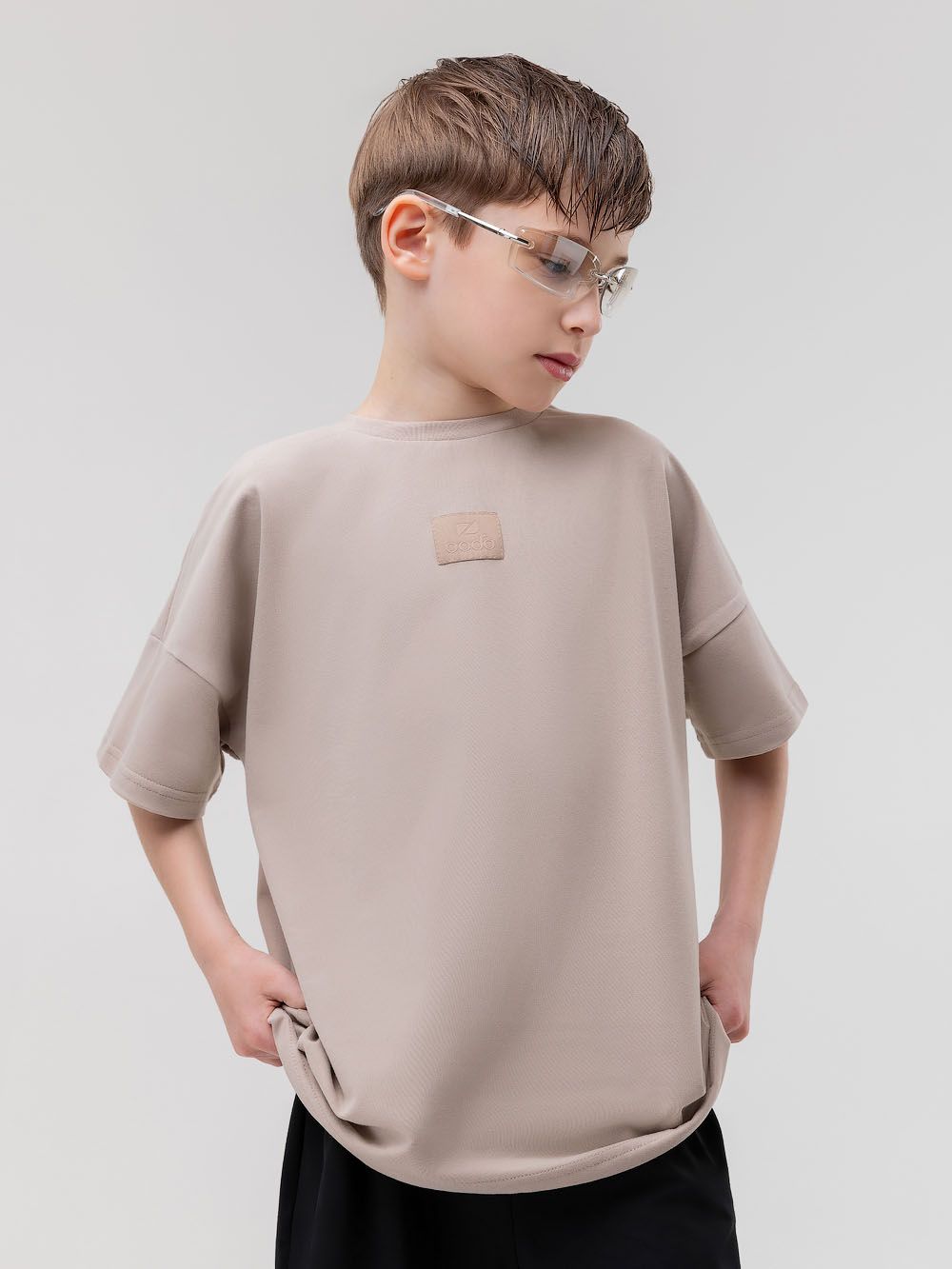 Футболка с эффектом фрчи - фото 1