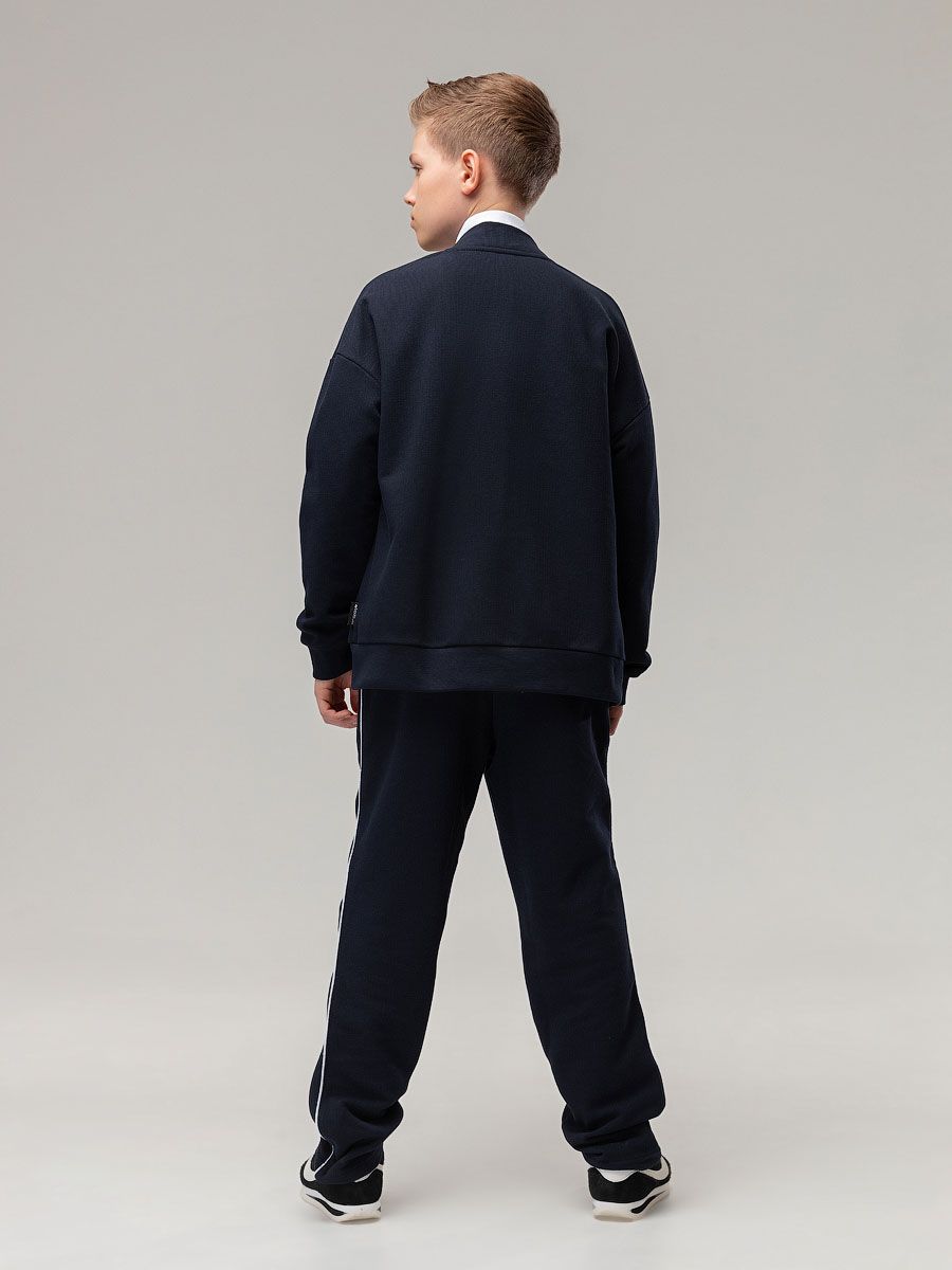 Брюки ПИКЕ с атласным кантом - фото 8