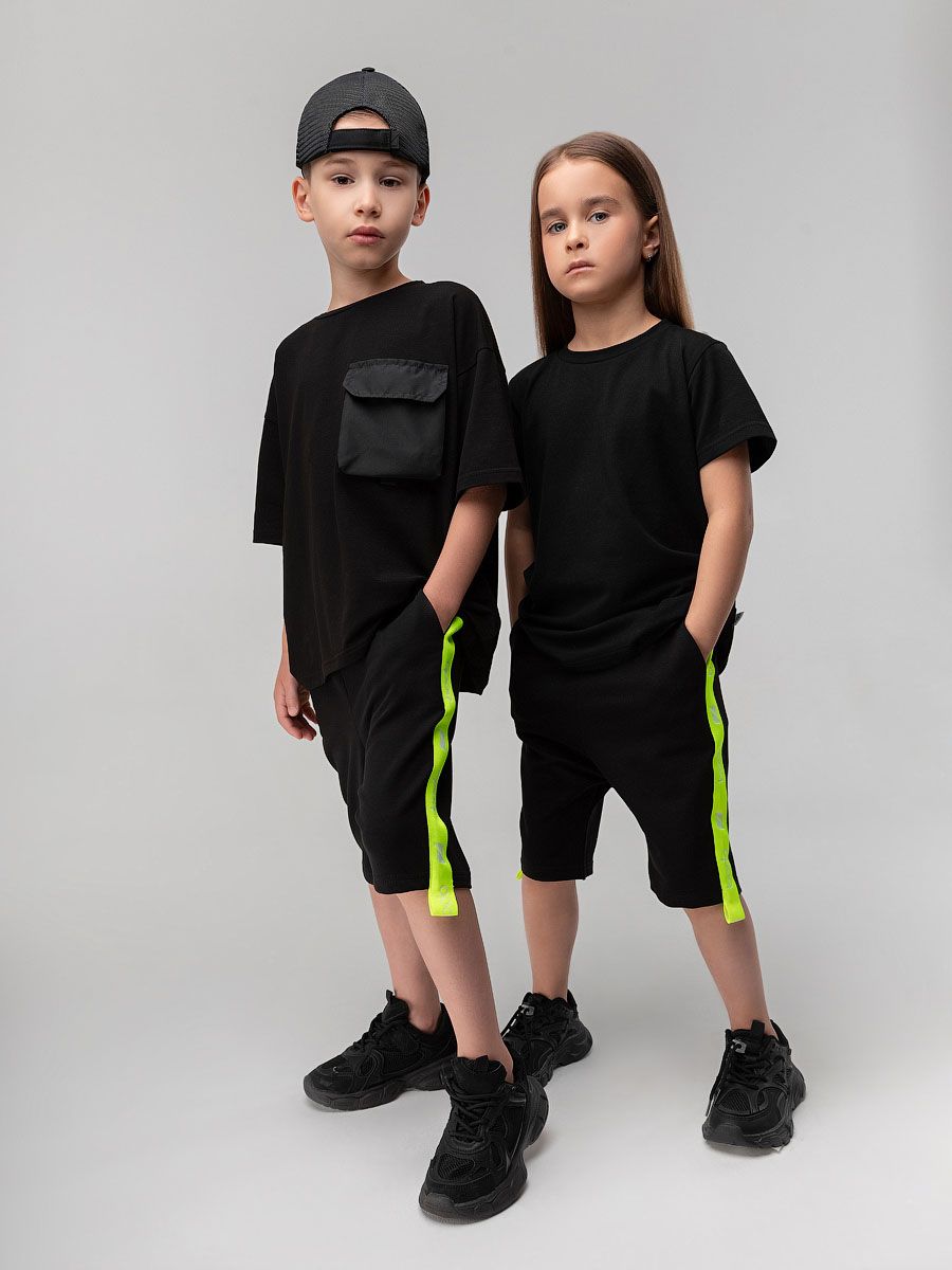 Шорты с брендированной лентой - фото 2