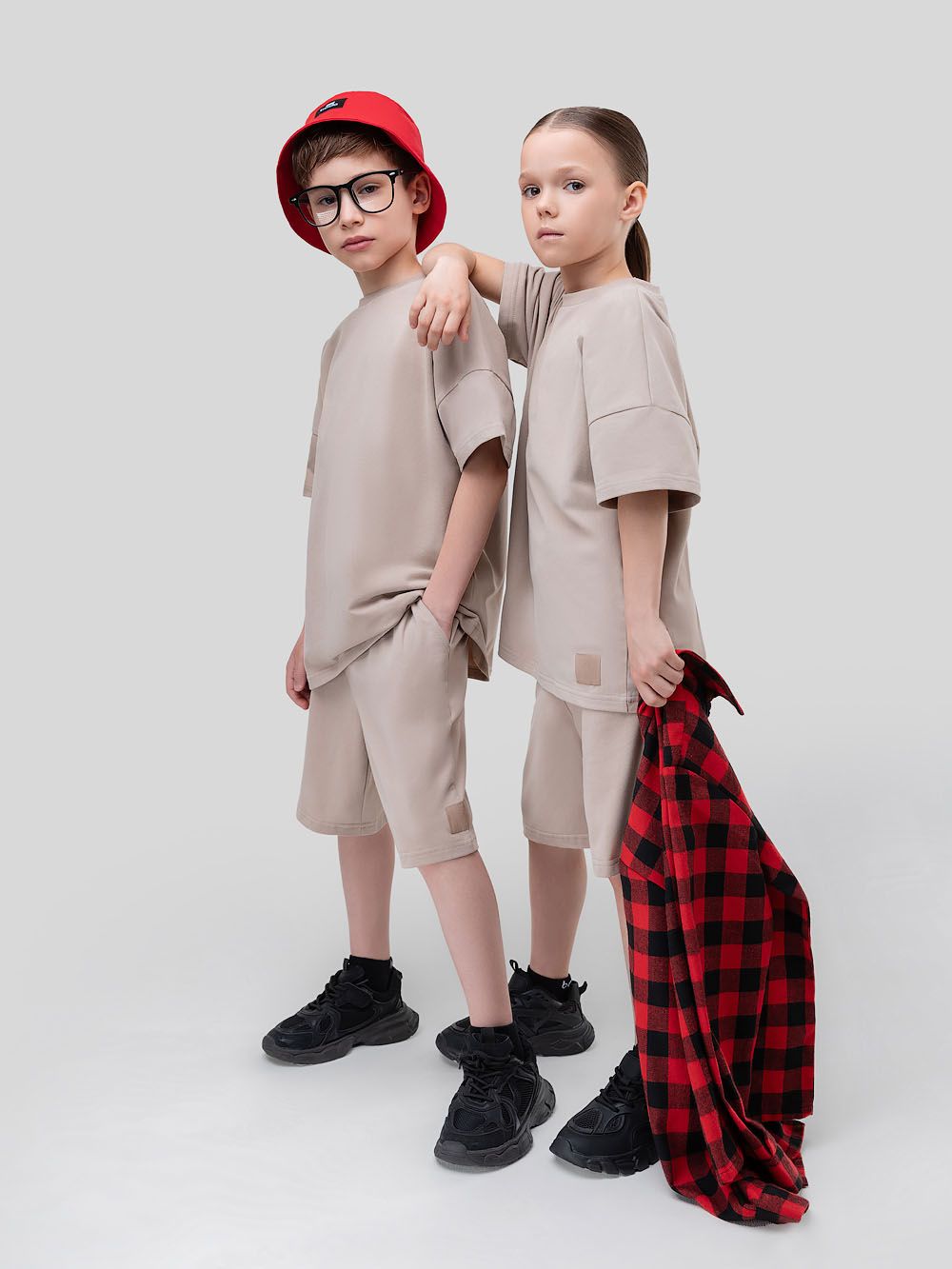 Костюм фрча с шортами - фото 1