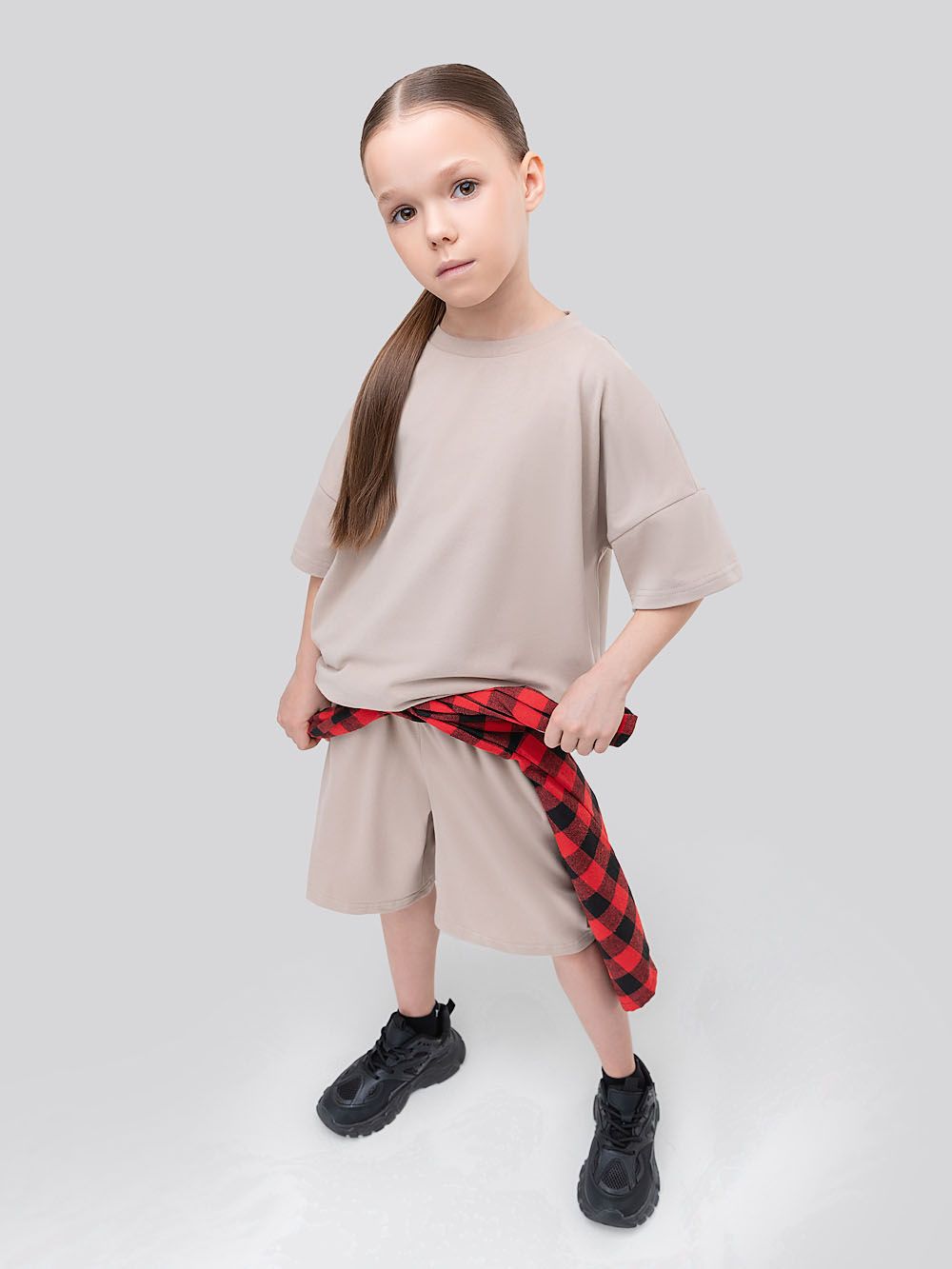 Костюм фрча с шортами - фото 2