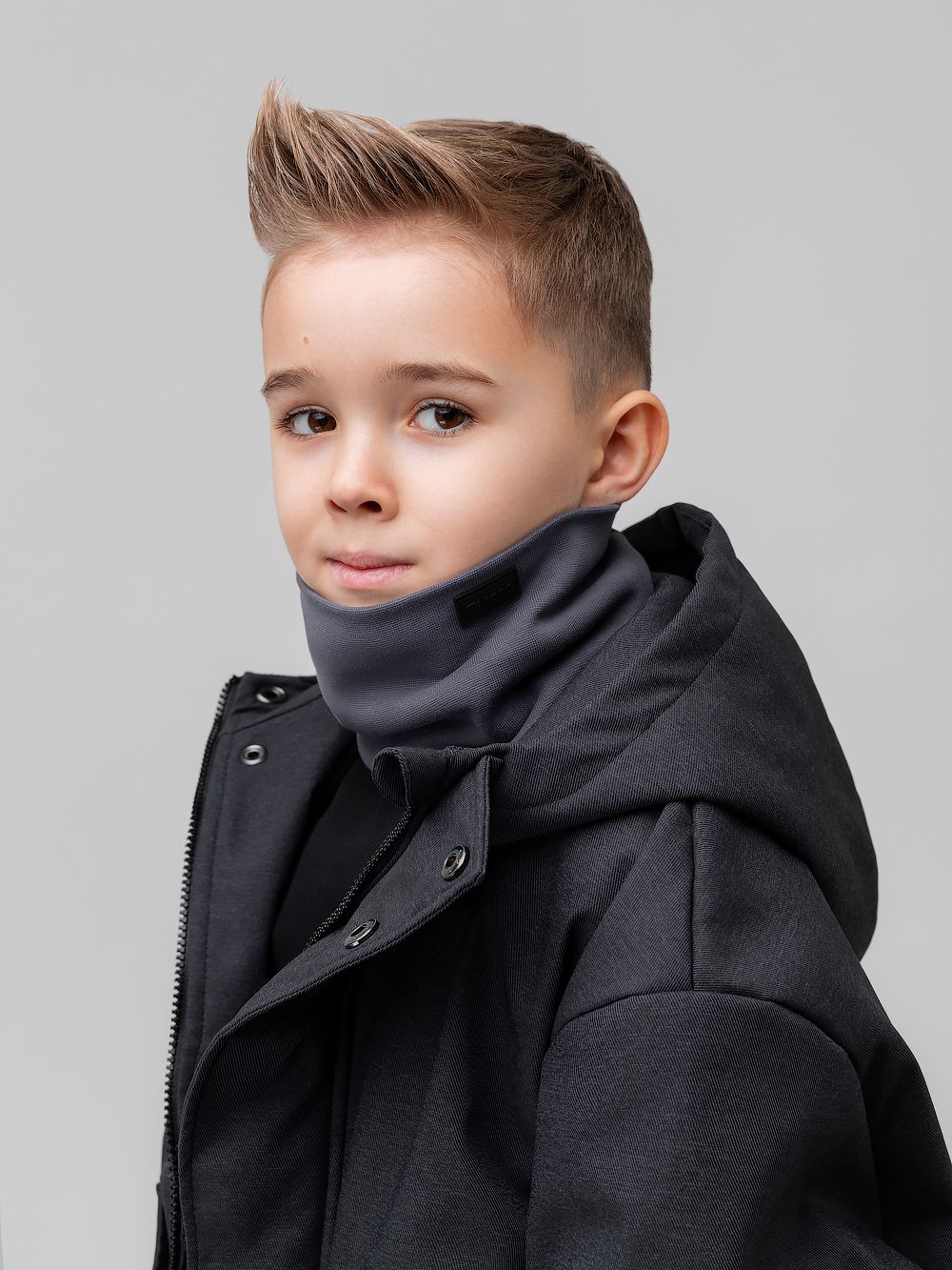 Шарф (Снуд) с ПВХ нашивкой - фото 2