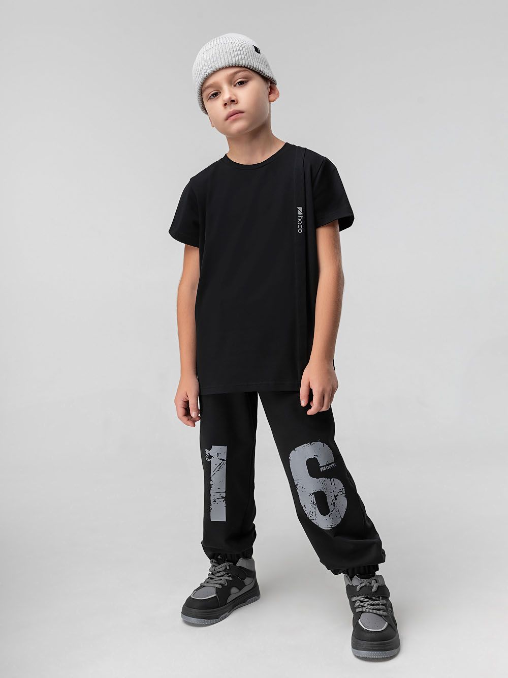 Брюки с принтом 