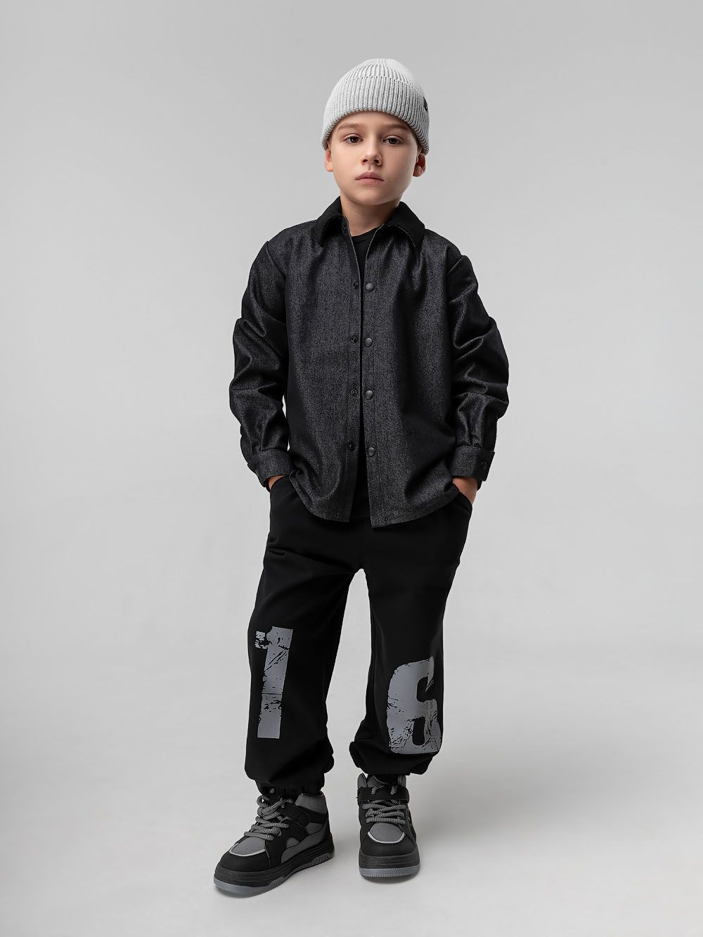 Брюки с принтом 