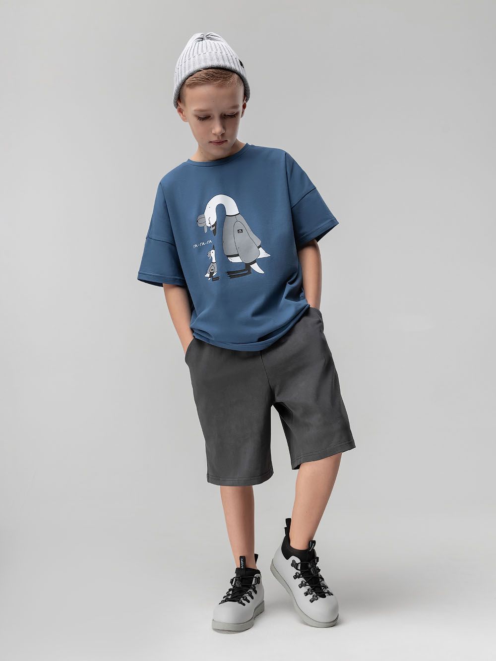 Шорты с набивкой - фото 1