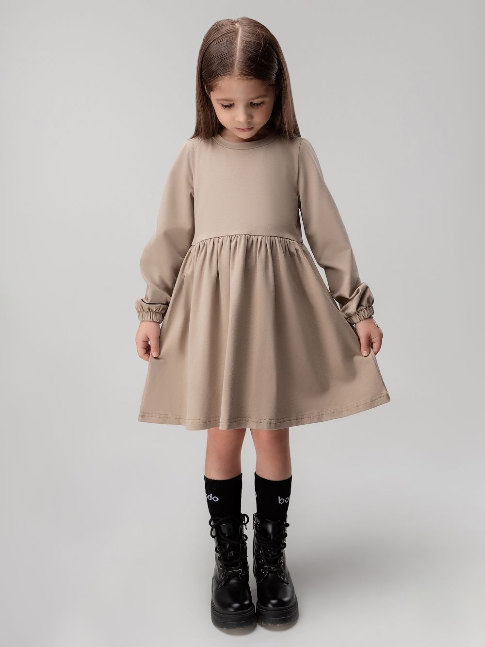 Платье А-силуэта - фото 1