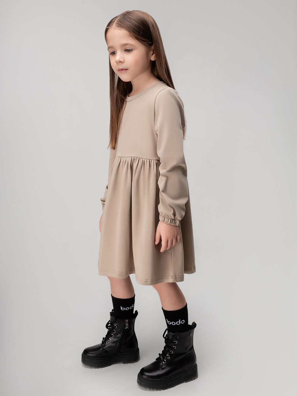 Платье А-силуэта - фото 3