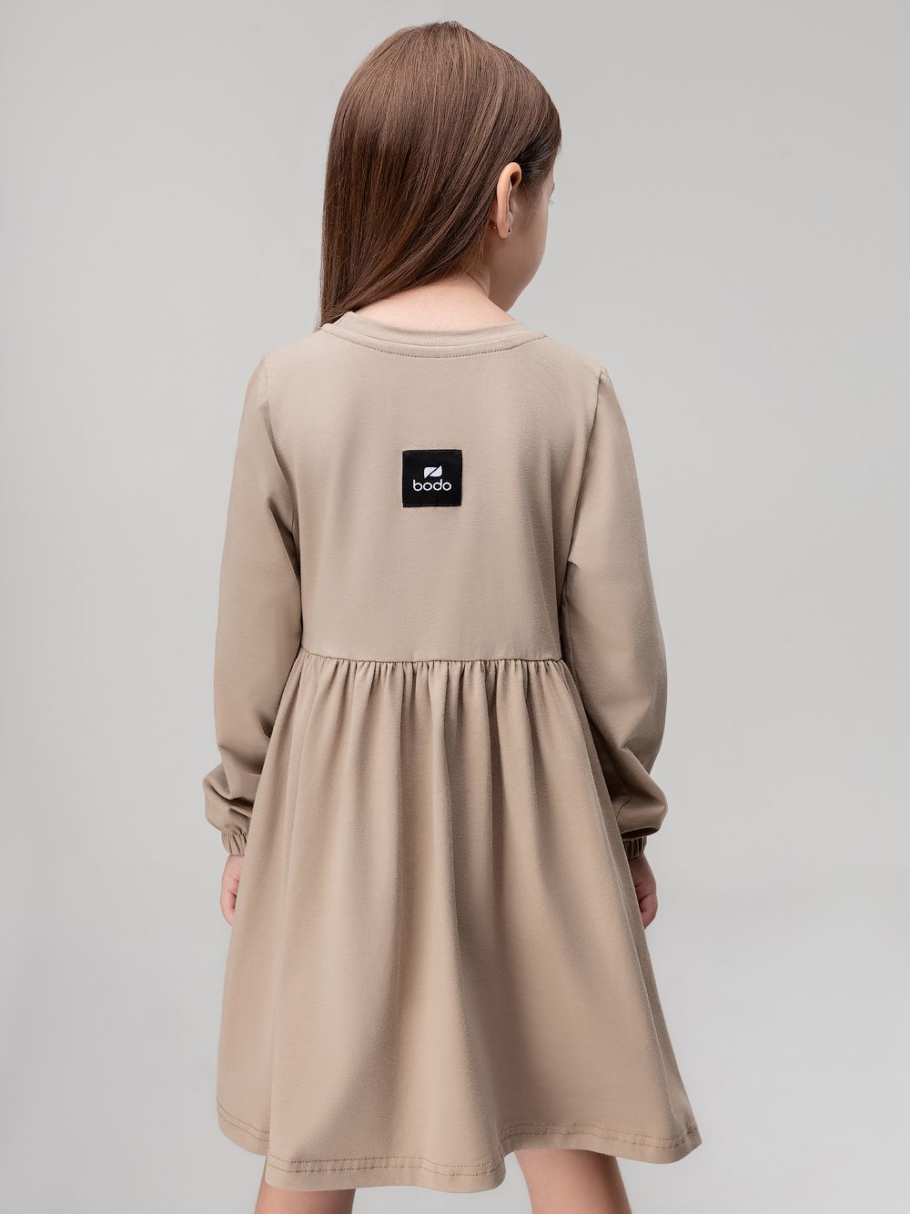 Платье А-силуэта - фото 4