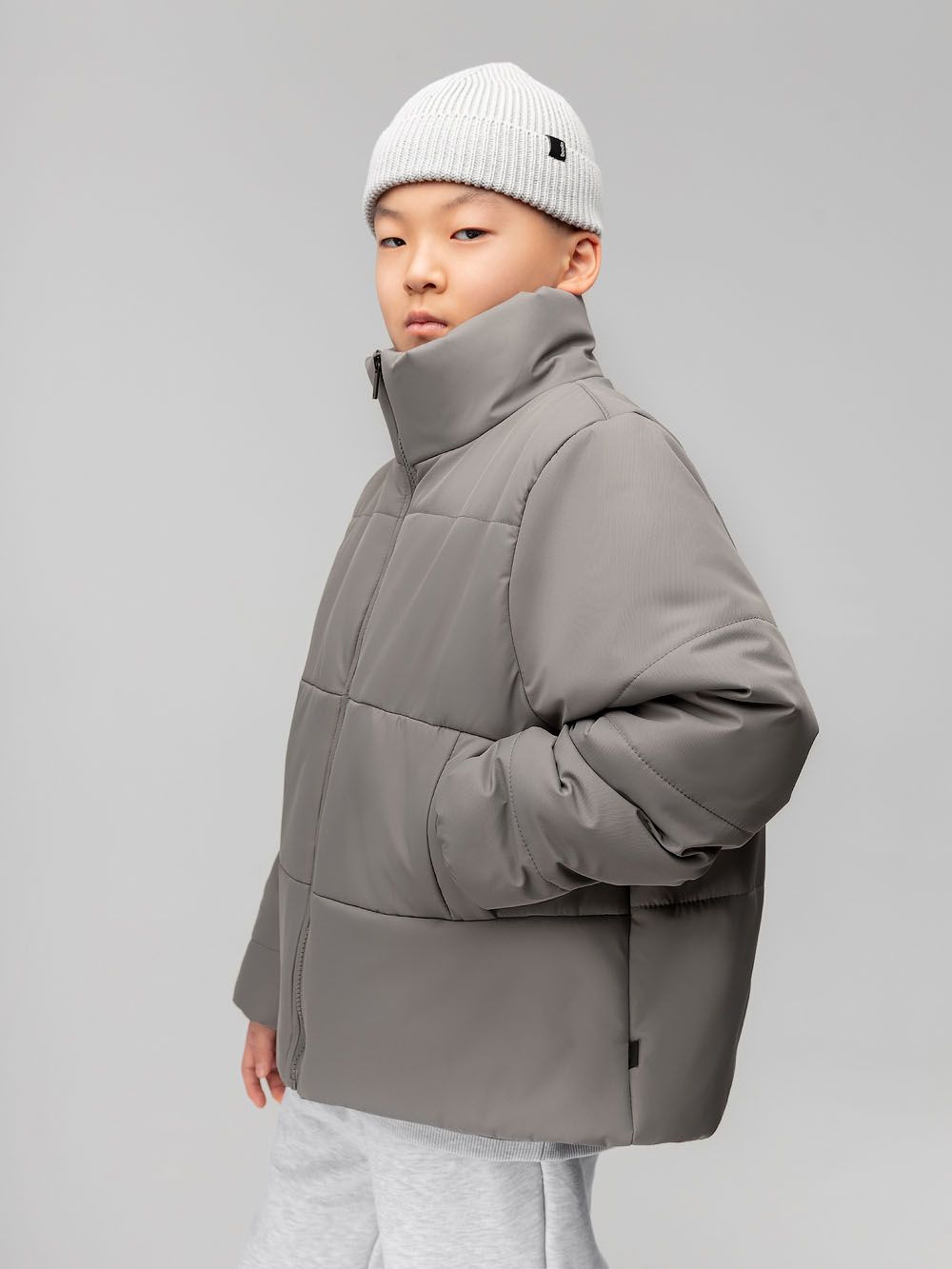 Куртка с воротником стойкой - фото 6