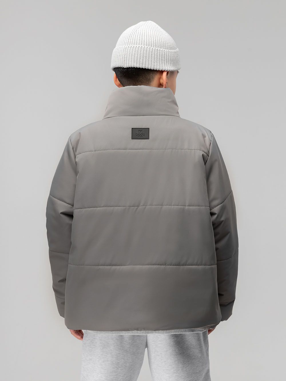 Куртка с воротником стойкой - фото 9