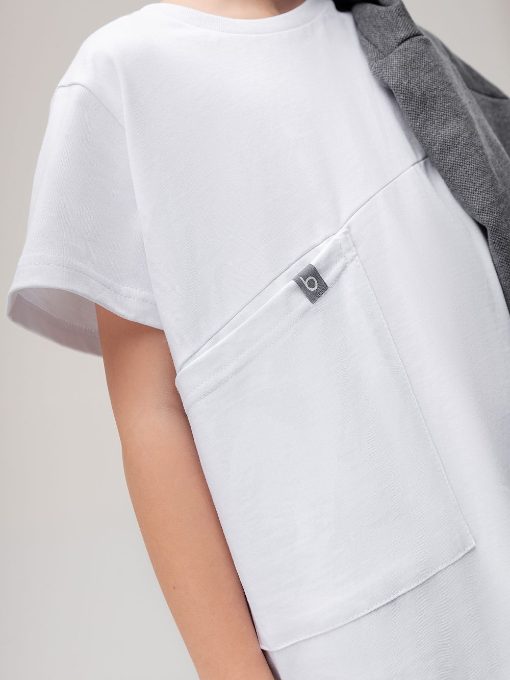 Футболка с карманом - фото 2