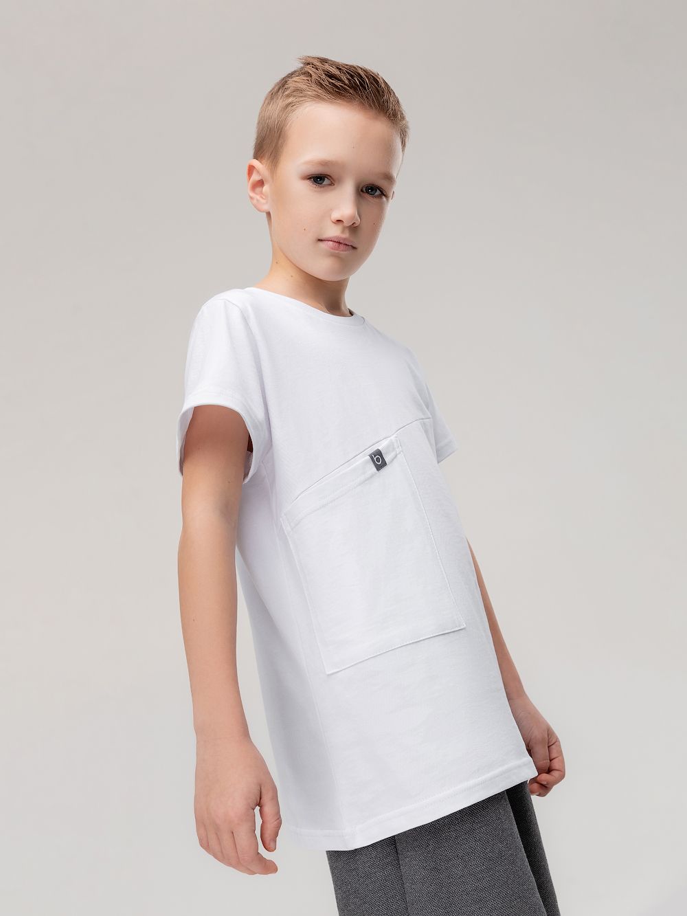 Футболка с карманом - фото 6