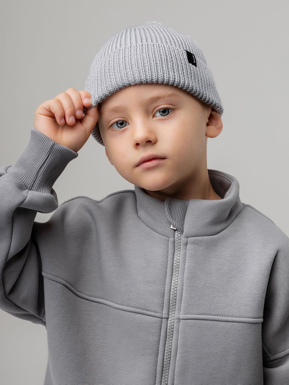 Шапка - бини вязаная - фото 3