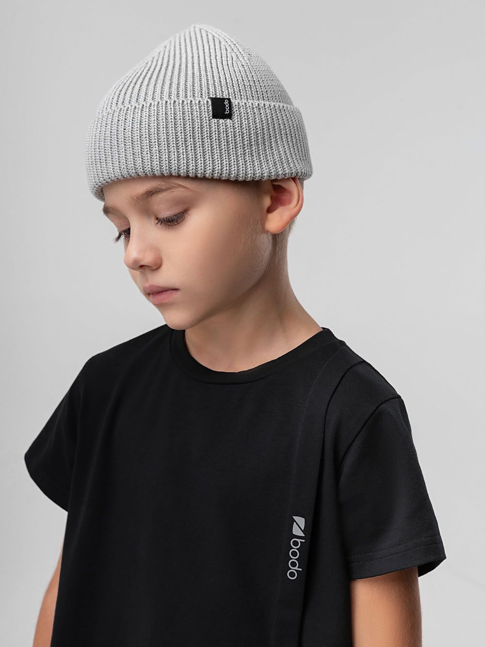 Шапка - бини вязаная - фото 1