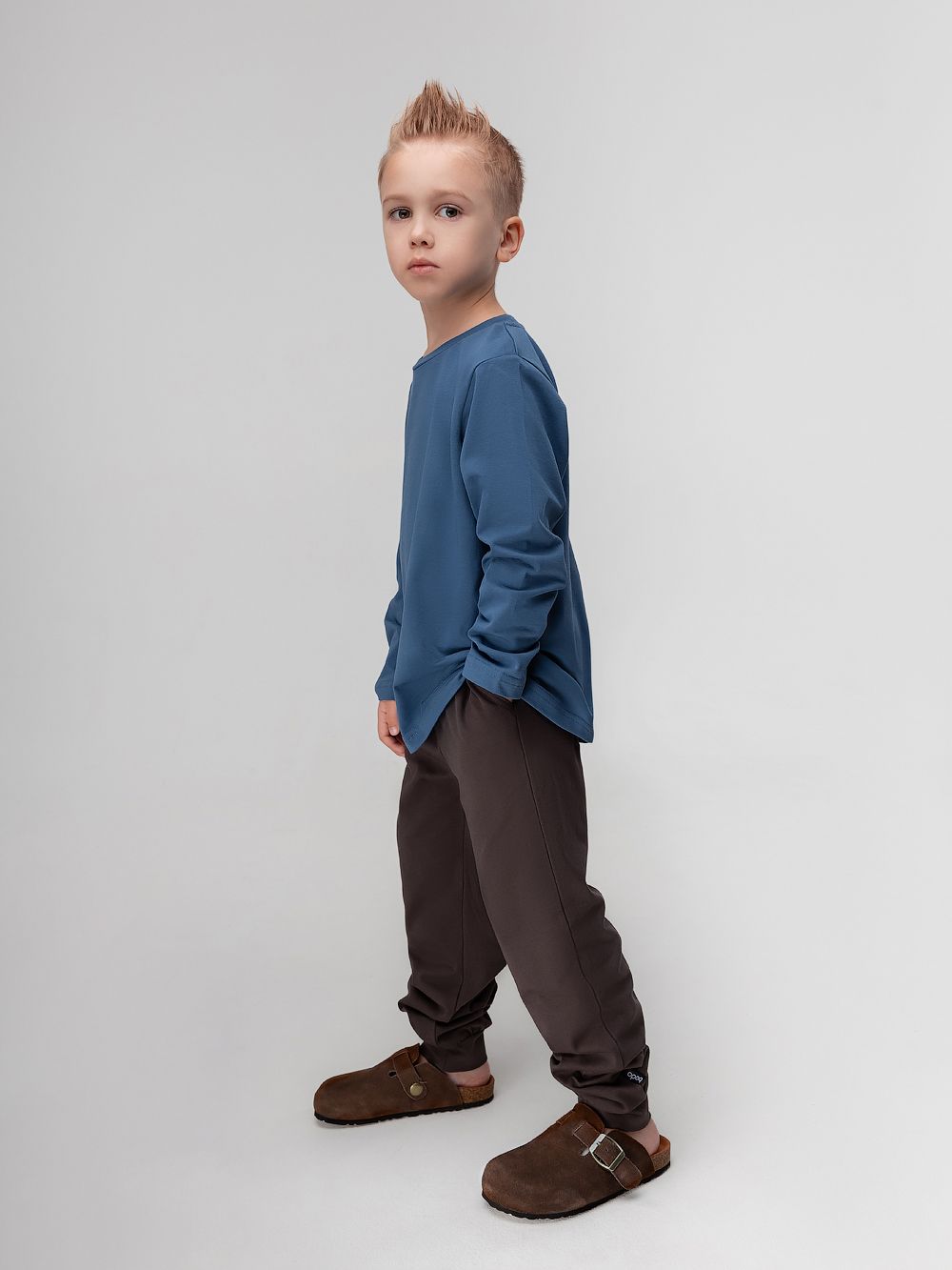 Брюки однотонные - фото 3