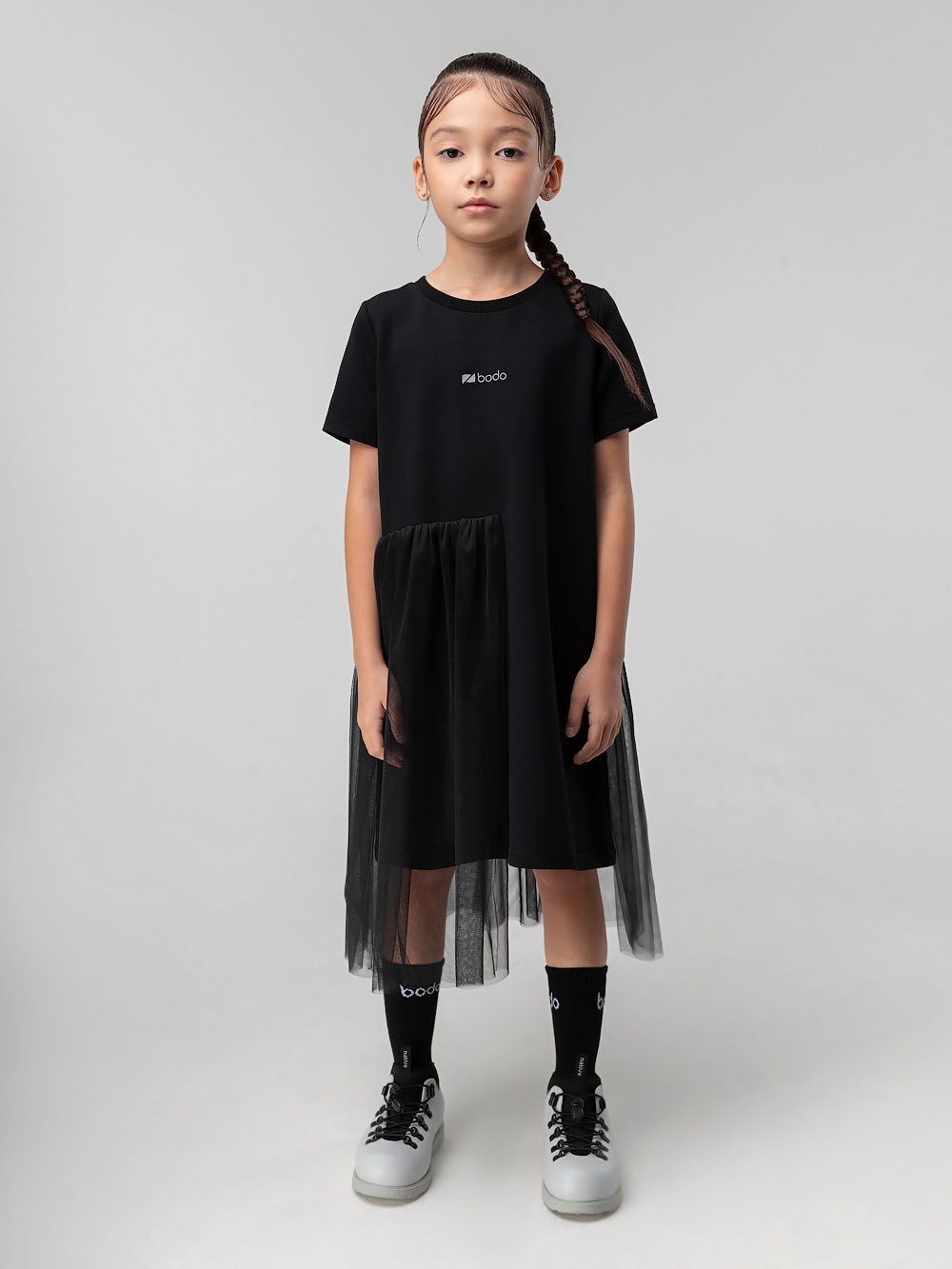 Платье с фатином - фото 5