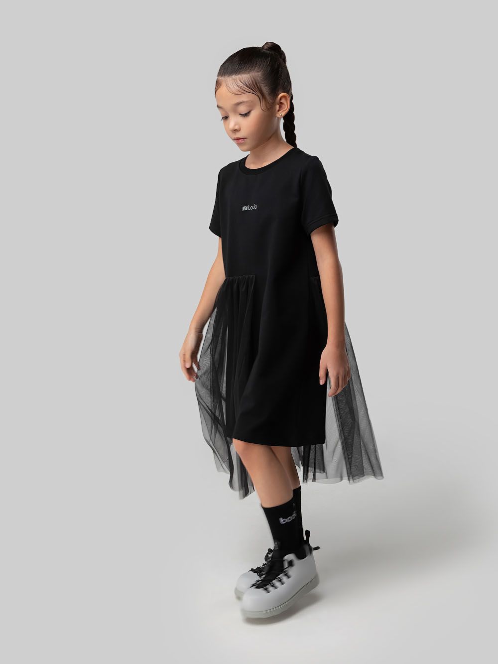 Платье с фатином - фото 7