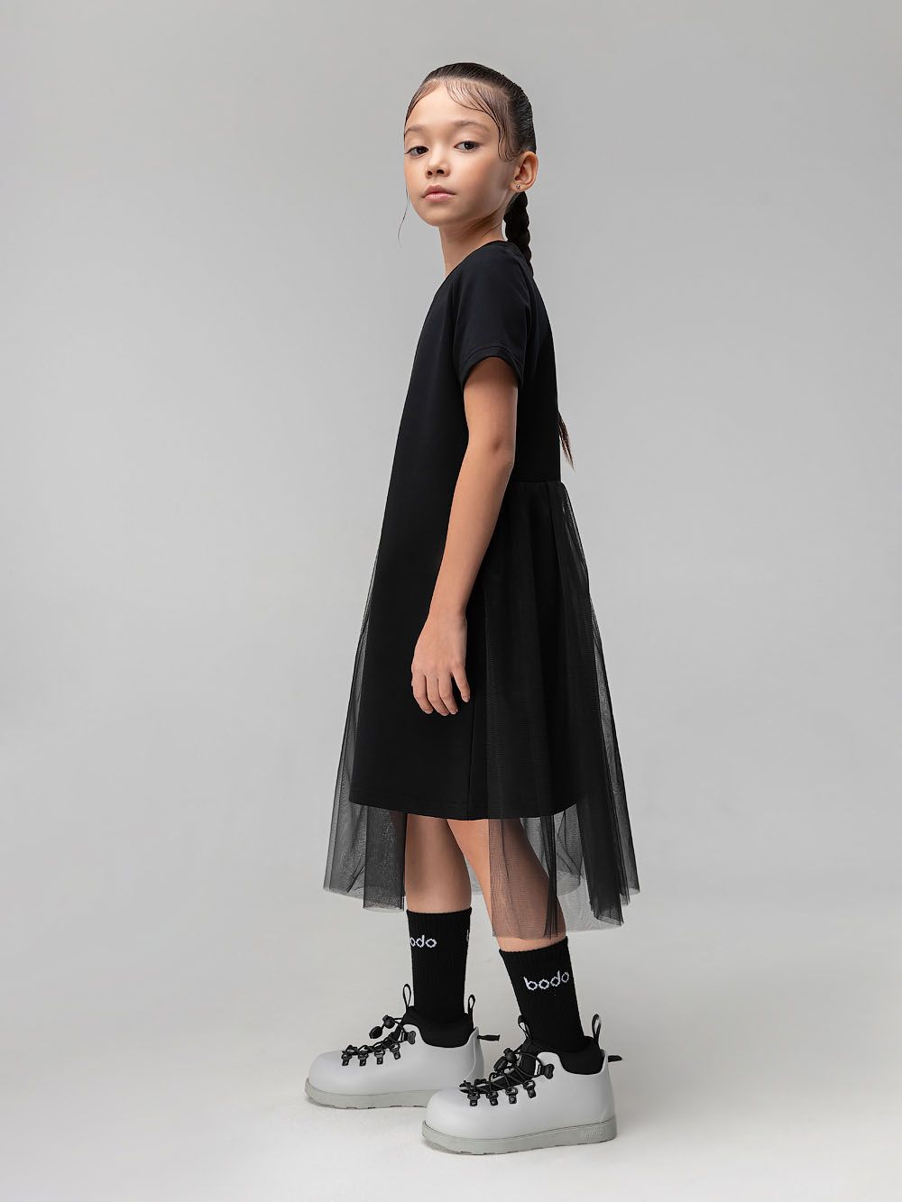 Платье с фатином - фото 10