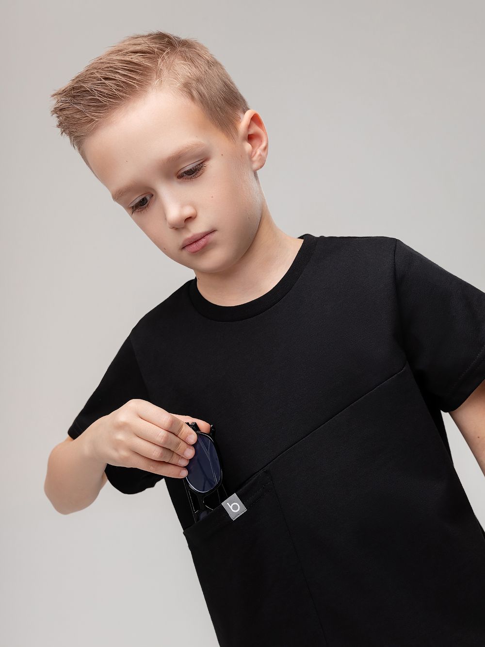 Футболка с карманом - фото 4